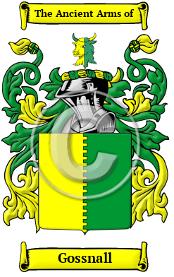 Gossnall Family Crest/Coat of Arms