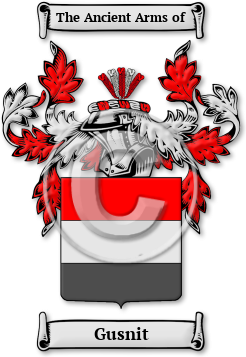 Gusnit Family Crest Download (JPG) Legacy Series - 300 DPI