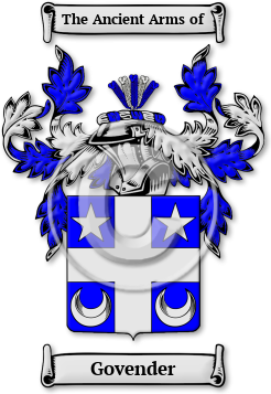 Govender Family Crest Download (JPG) Legacy Series - 600 DPI