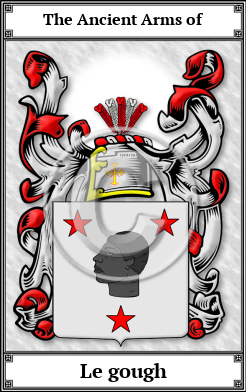 Le gough Family Crest Download (JPG) Book Plated - 600 DPI