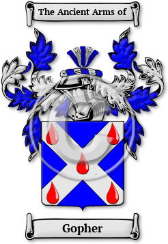 Gopher Family Crest Download (jpg) Legacy Series - 150 DPI