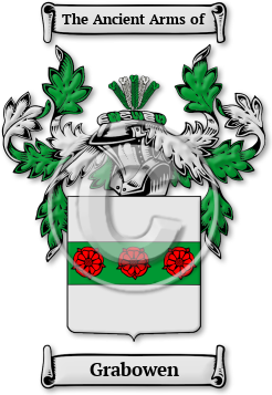 Grabowen Family Crest Download (jpg) Legacy Series - 150 DPI