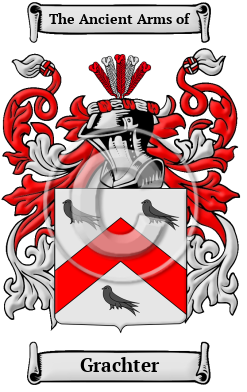 Grachter Family Crest/Coat of Arms