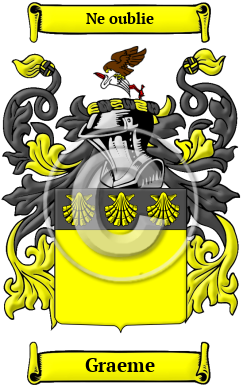 Graeme Family Crest/Coat of Arms