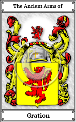 Gration Family Crest Download (JPG)  Book Plated - 150 DPI