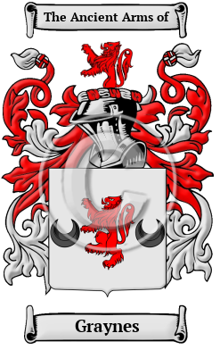 Graynes Family Crest Download (JPG) Heritage Series - 600 DPI