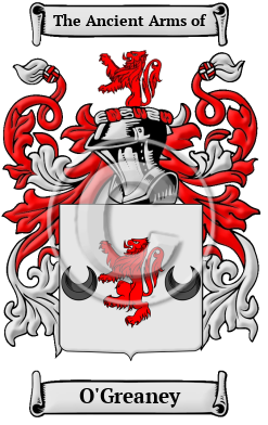 O'Greaney Family Crest/Coat of Arms