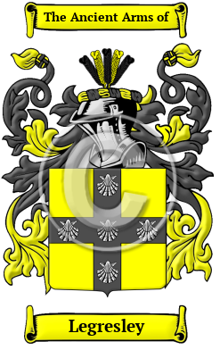 Legresley Family Crest/Coat of Arms
