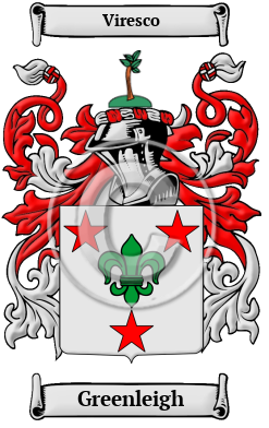 Greenleigh Family Crest/Coat of Arms