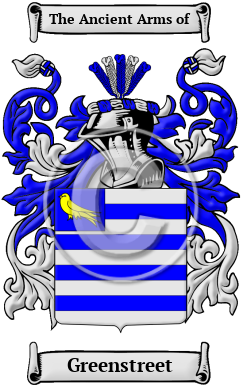 Greenstreet Family Crest/Coat of Arms
