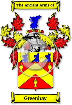 Greenhay Family Crest Download (jpg) Legacy Series - 150 DPI