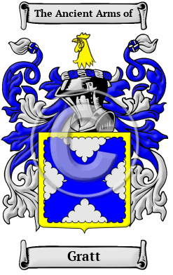 Gratt Family Crest/Coat of Arms