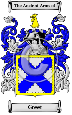 Greet Family Crest/Coat of Arms