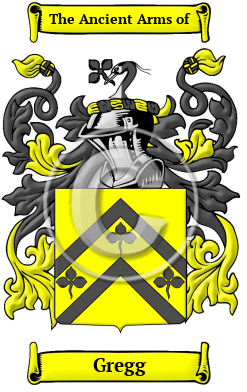 Gregg Family Crest/Coat of Arms