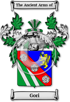 Gori Family Crest Download (jpg) Legacy Series - 150 DPI