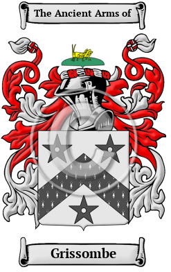 Grissombe Family Crest/Coat of Arms