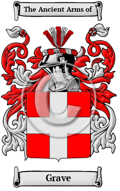 Grave Family Crest/Coat of Arms