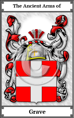 Grave Family Crest Download (JPG)  Book Plated - 150 DPI