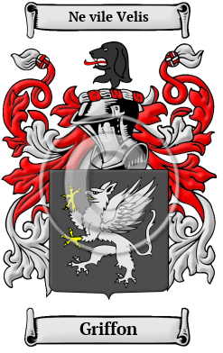 Griffon Family Crest/Coat of Arms