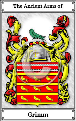Grimm Family Crest Download (JPG)  Book Plated - 150 DPI