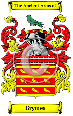 Grymes Family Crest/Coat of Arms