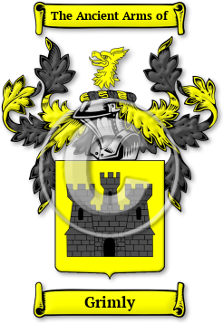 Grimly Family Crest Download (JPG) Legacy Series - 600 DPI