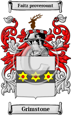 Grimstone Family Crest/Coat of Arms