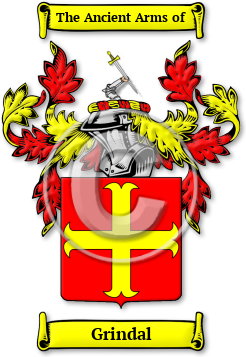 Grindal Family Crest Download (jpg) Legacy Series - 150 DPI