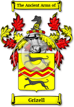 Grizell Family Crest Download (JPG) Legacy Series - 600 DPI
