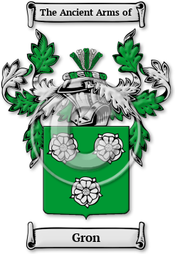 Gron Family Crest Download (JPG) Legacy Series - 600 DPI