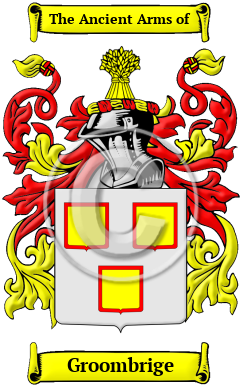 Groombrige Family Crest/Coat of Arms