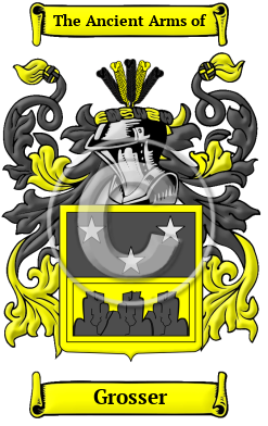 Grosser Family Crest/Coat of Arms