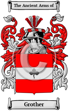 Grother Family Crest/Coat of Arms