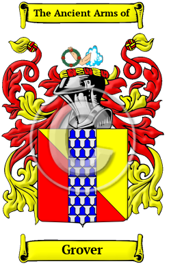 Grover Family Crest/Coat of Arms