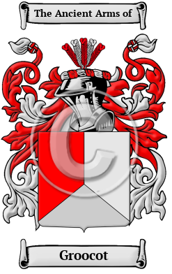 Groocot Family Crest/Coat of Arms