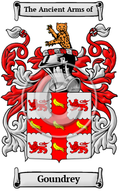 Goundrey Family Crest/Coat of Arms