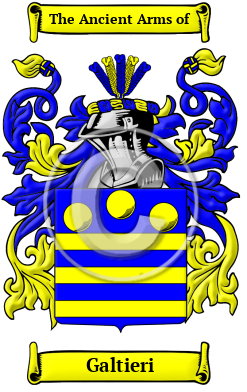 Galtieri Family Crest/Coat of Arms