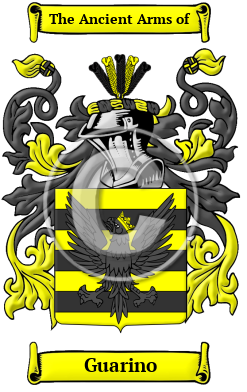 Guarino Family Crest/Coat of Arms