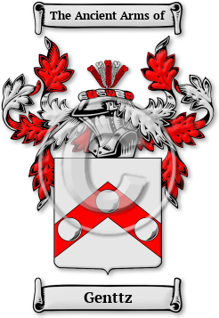 Genttz Family Crest Download (JPG) Legacy Series - 300 DPI