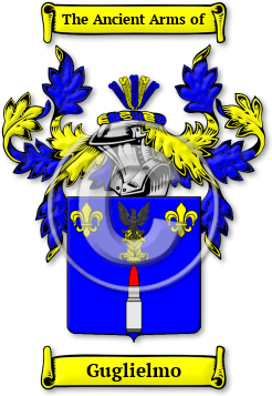 Guglielmo Family Crest Download (jpg) Legacy Series - 150 DPI