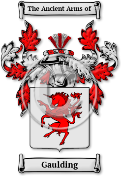 Gaulding Family Crest Download (jpg) Legacy Series - 150 DPI