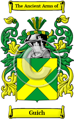 Guich Family Crest/Coat of Arms