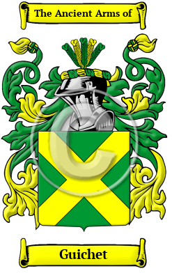 Guichet Family Crest/Coat of Arms