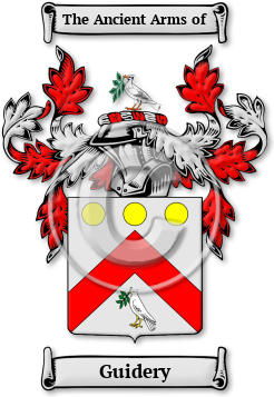 Guidery Family Crest Download (jpg) Legacy Series - 150 DPI