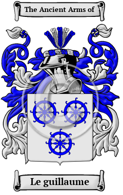 Le guillaume Family Crest/Coat of Arms