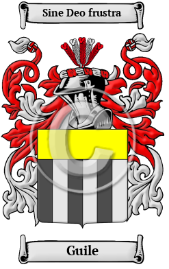 Guile Family Crest/Coat of Arms