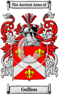 Gullion Family Crest/Coat of Arms
