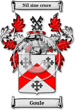 Goule Family Crest Download (jpg) Legacy Series - 150 DPI