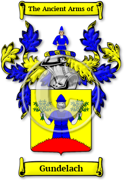 Gundelach Family Crest Download (jpg) Legacy Series - 150 DPI