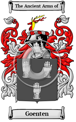 Goenten Family Crest/Coat of Arms